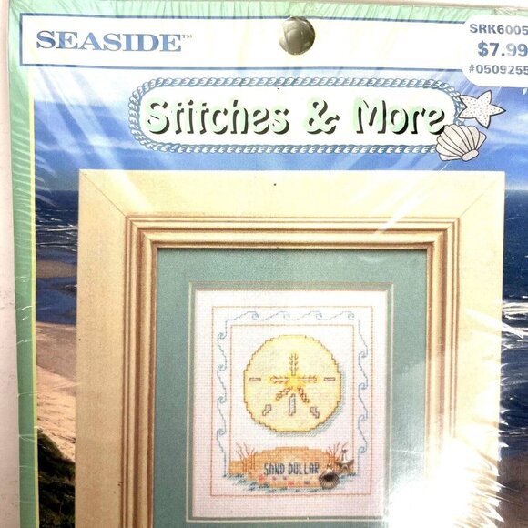 Seaside Stitches & More Sand Dollar Cross stitch kit #05092556 - Picture 5 of 13